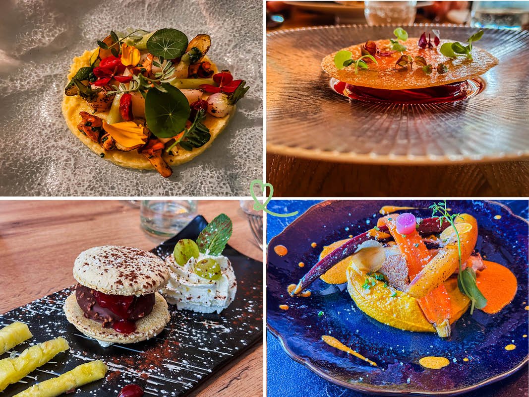 restaurante acogedor con platos gourmet