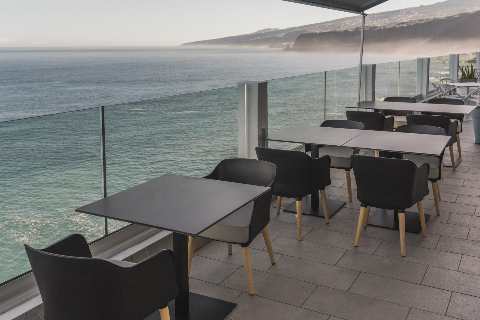 restaurante con vistas al mar en tenerife