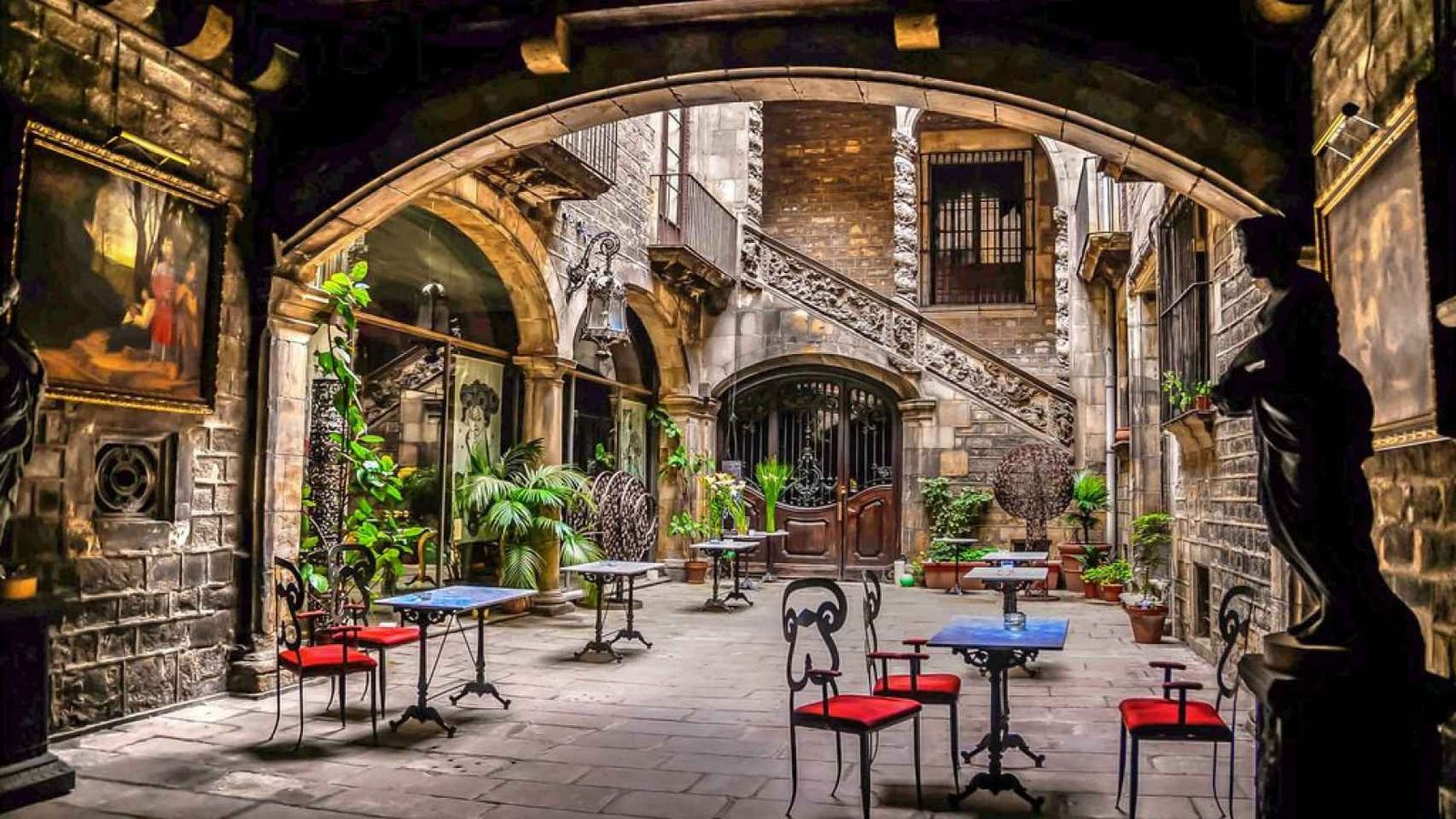 rincon acogedor de un restaurante en el born