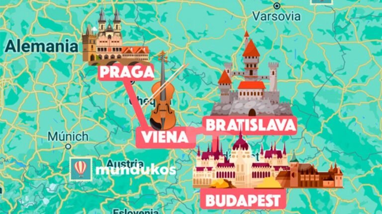 Dónde encontrar ofertas para un circuito Viena, Praga y Budapest