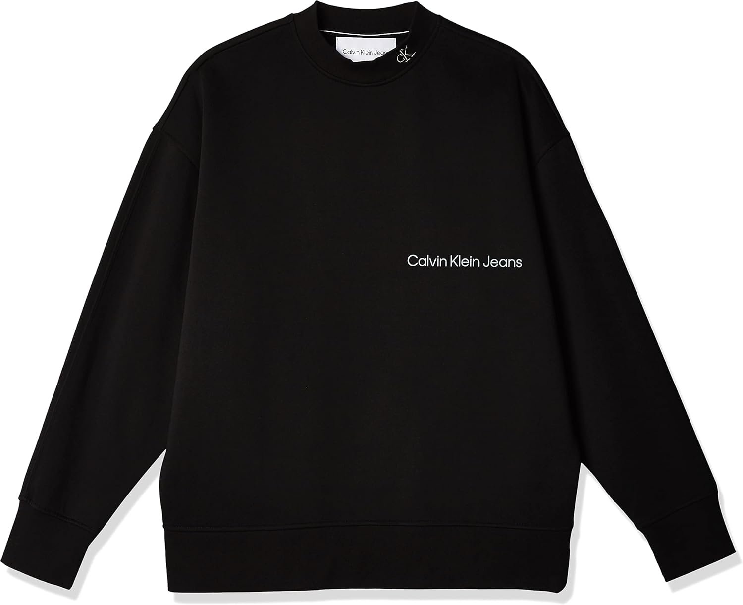 sudadera sin capucha de calvin klein en tienda