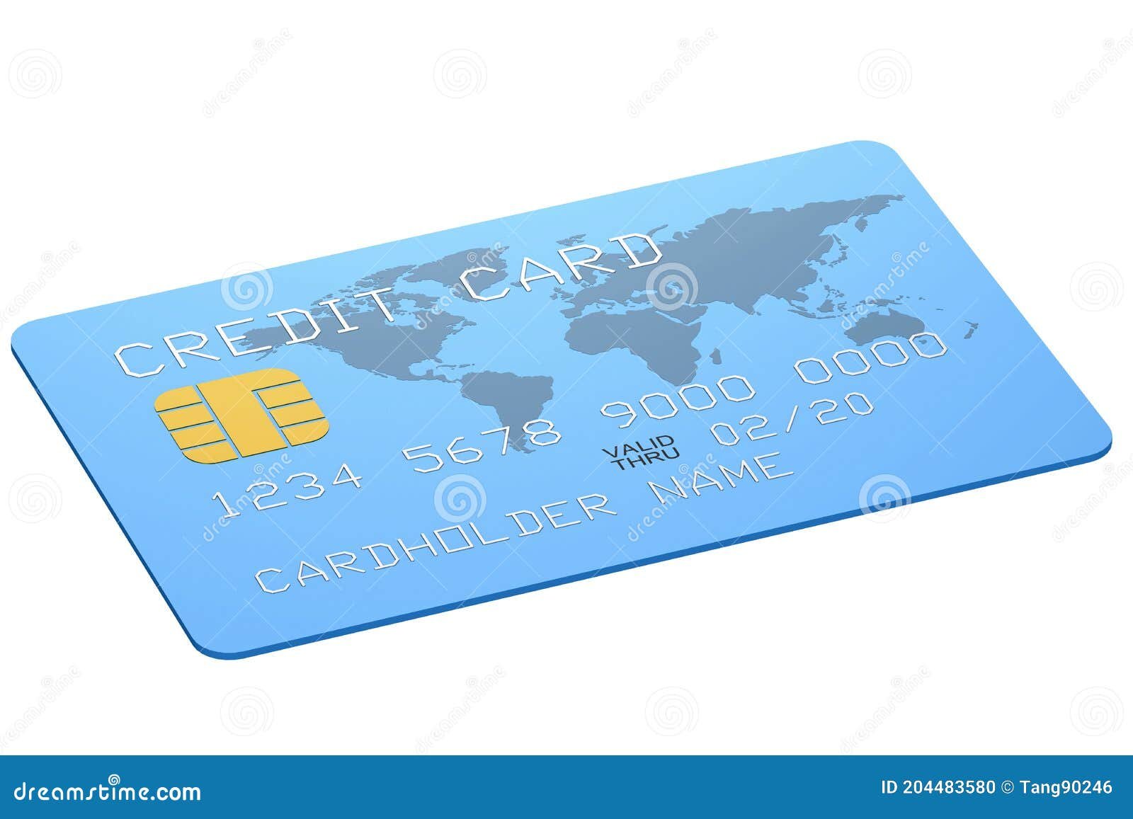 tarjetas de credito sobre un mapa mundial