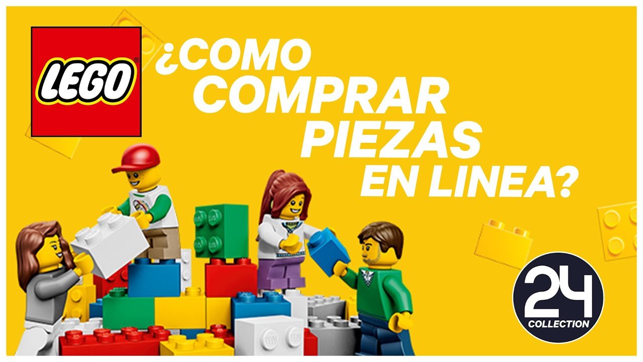 tienda de lego con piezas sueltas