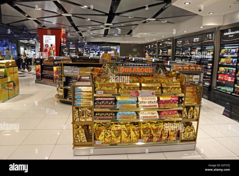 Dónde se encuentra el duty free en el aeropuerto de Barcelona El Prat