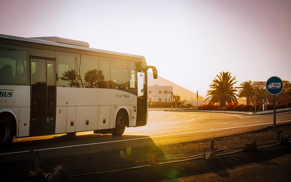 transporte en la costa de lanzarote