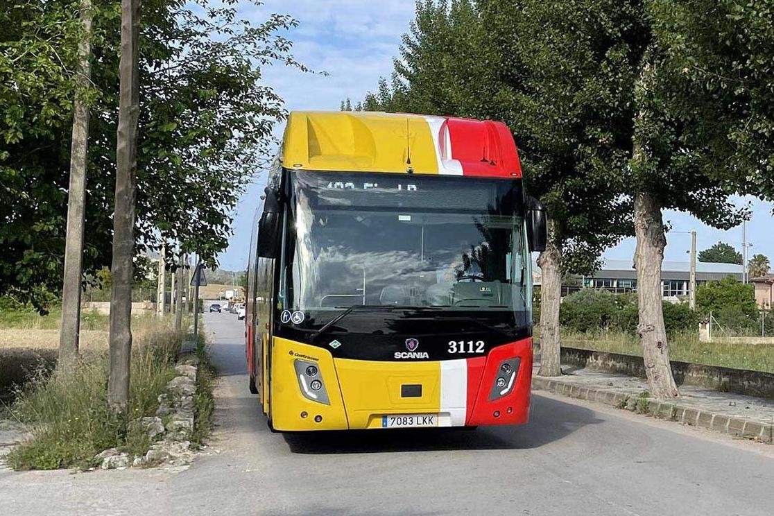 transporte publico en las calas de mallorca