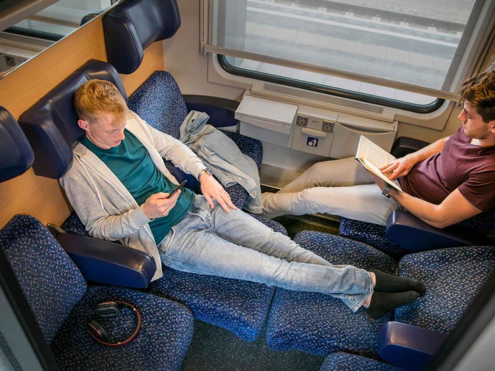 tren nocturno viajando por europa