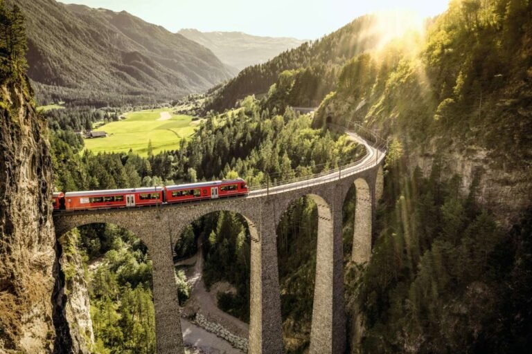 Dónde tomar el tren panorámico de Milán a Suiza