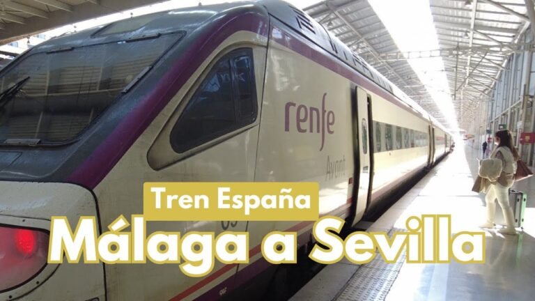 Cómo viajar en tren de Málaga a Sevilla de forma económica