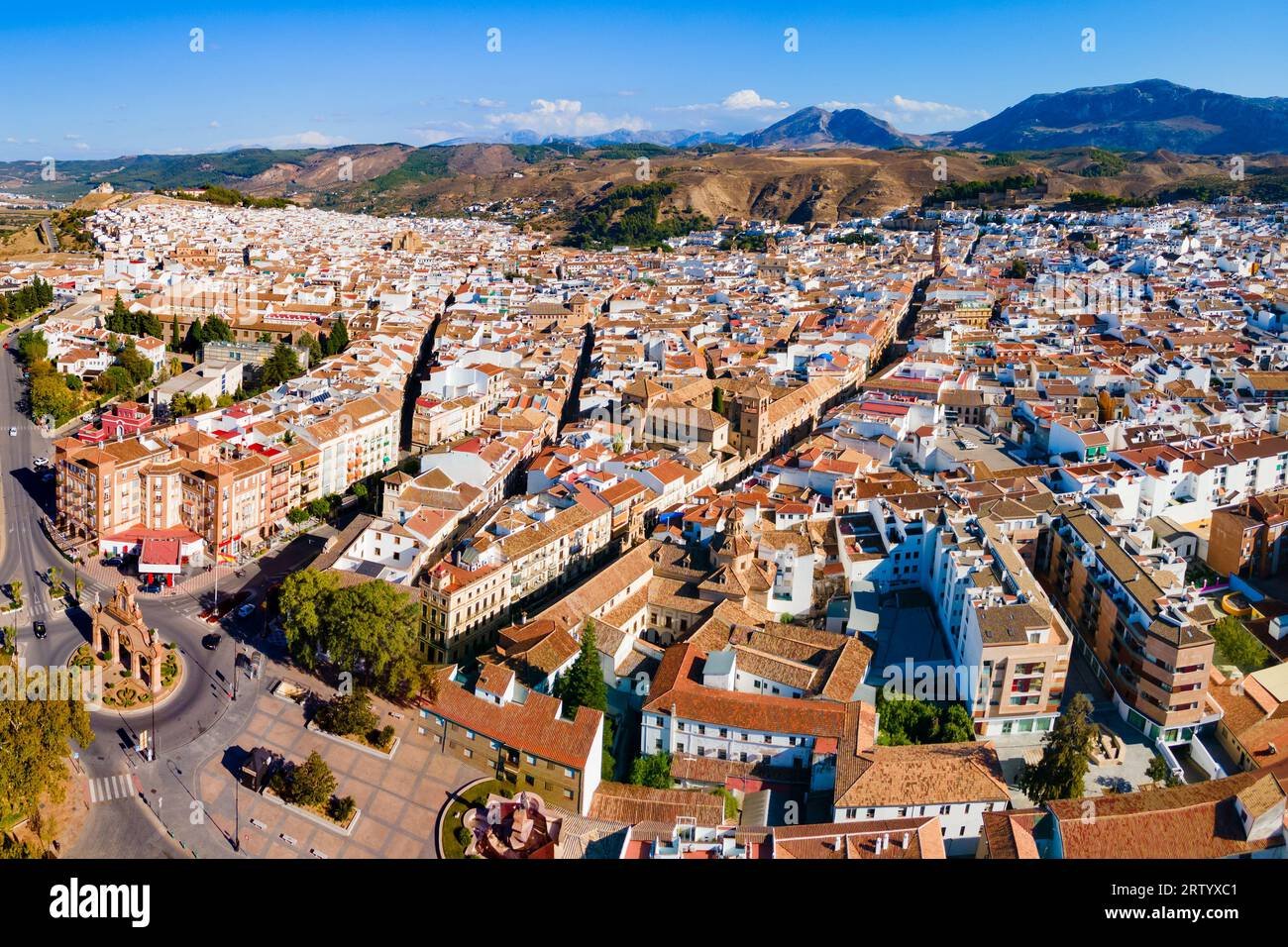 vista aerea de plaza castilla y alrededores