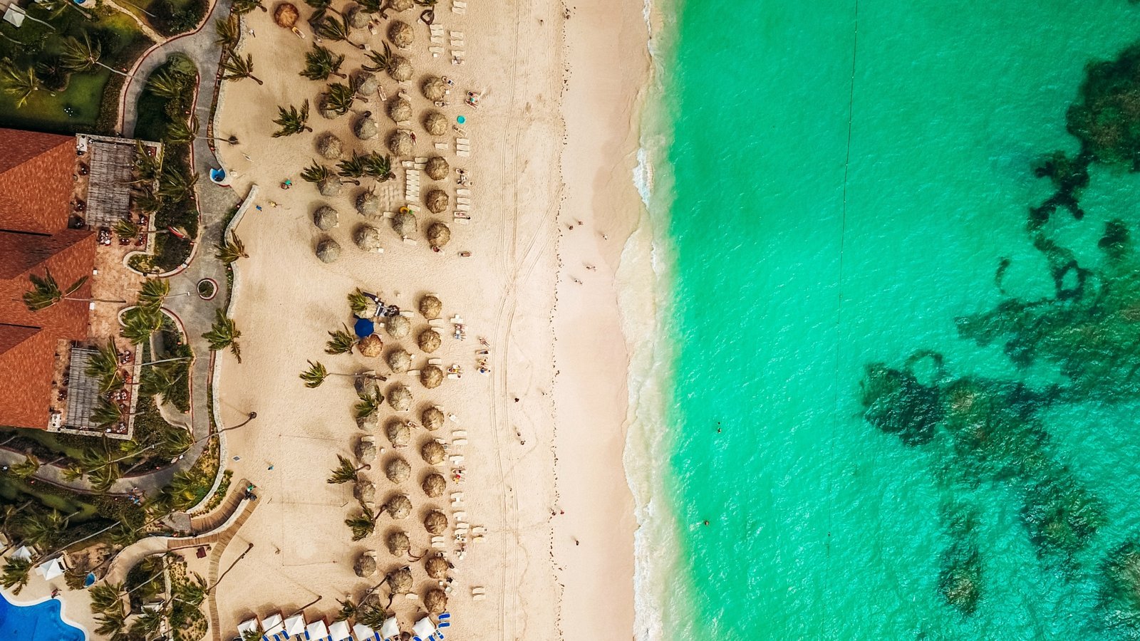 vista aerea de punta cana y sus playas