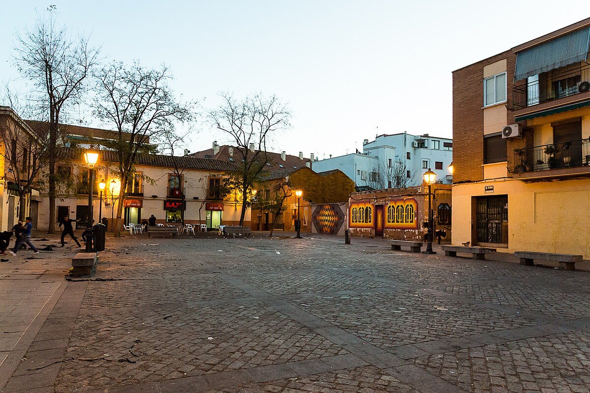 vista de calles en villaverde alto