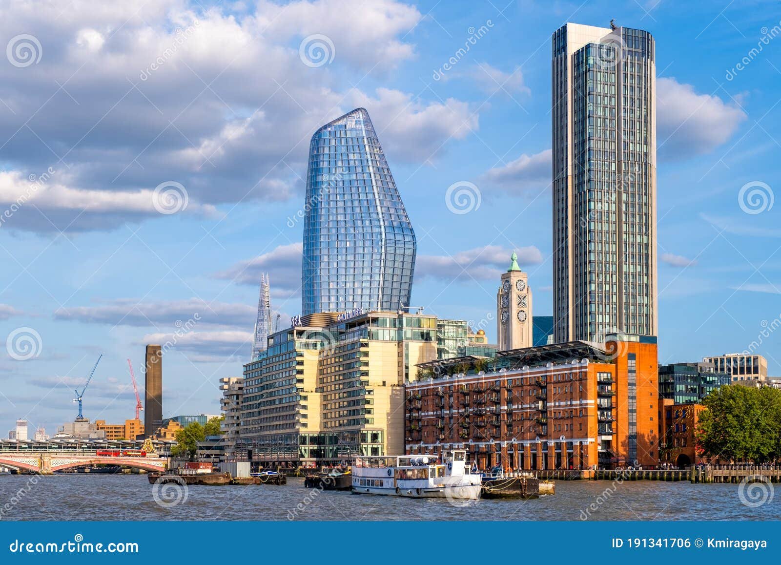 vista de edificios de apartamentos en londres