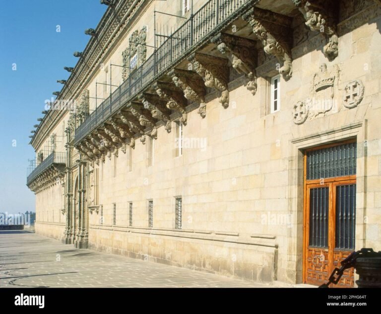 Dónde se encuentra el hostal Alfonso en Santiago de Compostela