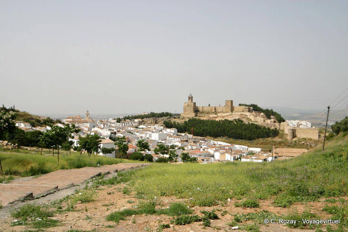 vista panoramica de antequera y su entorno