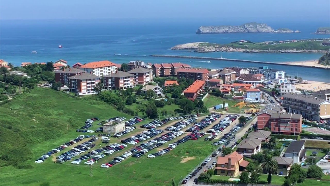 vista panoramica de apartamentos en suances