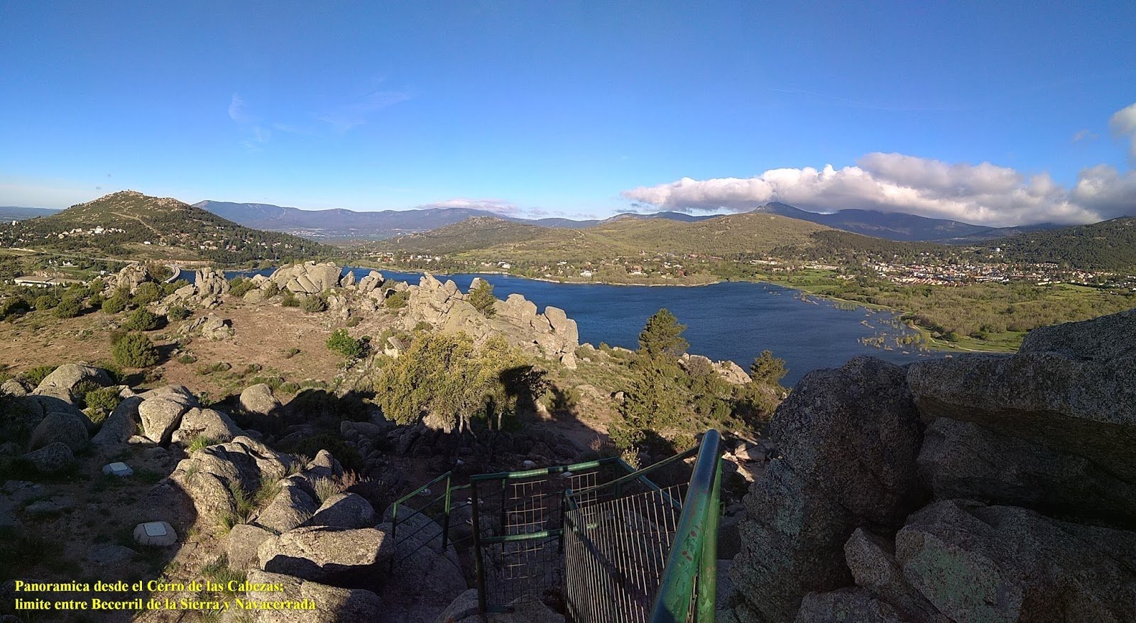 vista panoramica de becerril de la sierra