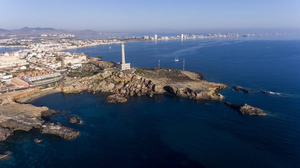 vista panoramica de cabo de palos