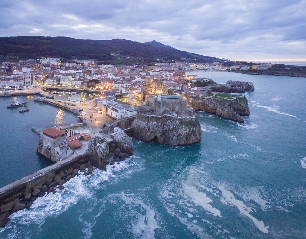 vista panoramica de castro urdiales