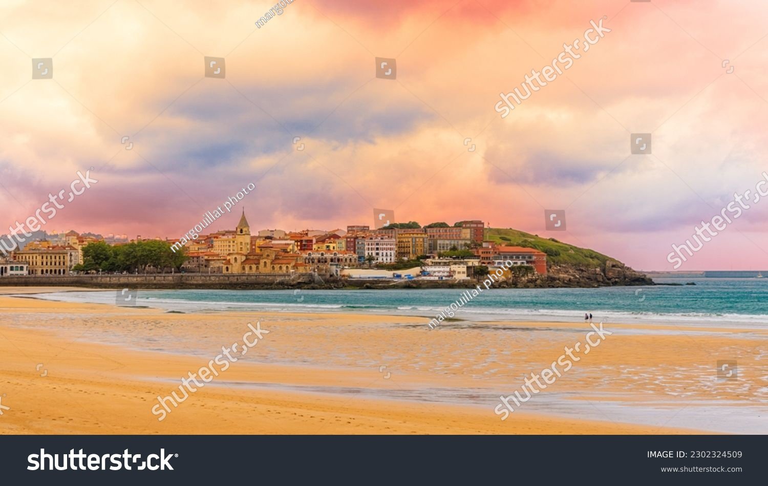 vista panoramica de el coto gijon