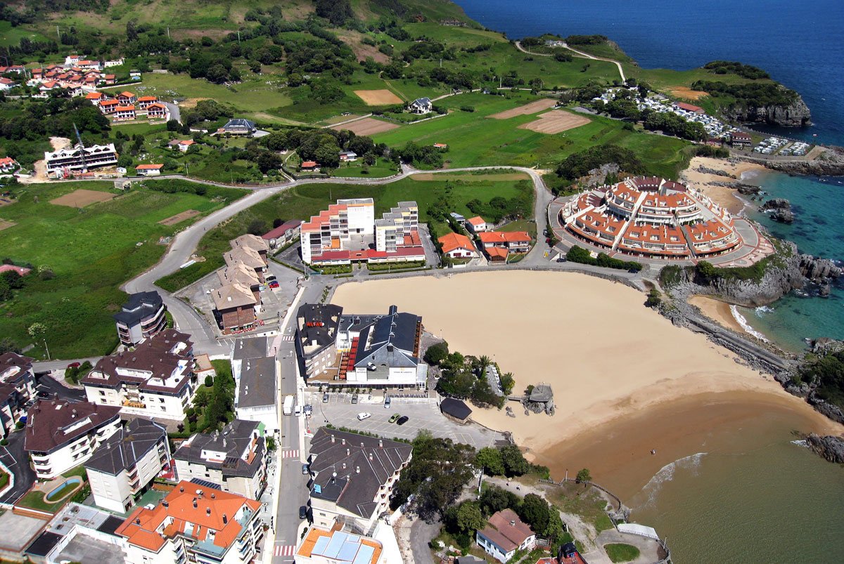 vista panoramica de isla cantabria