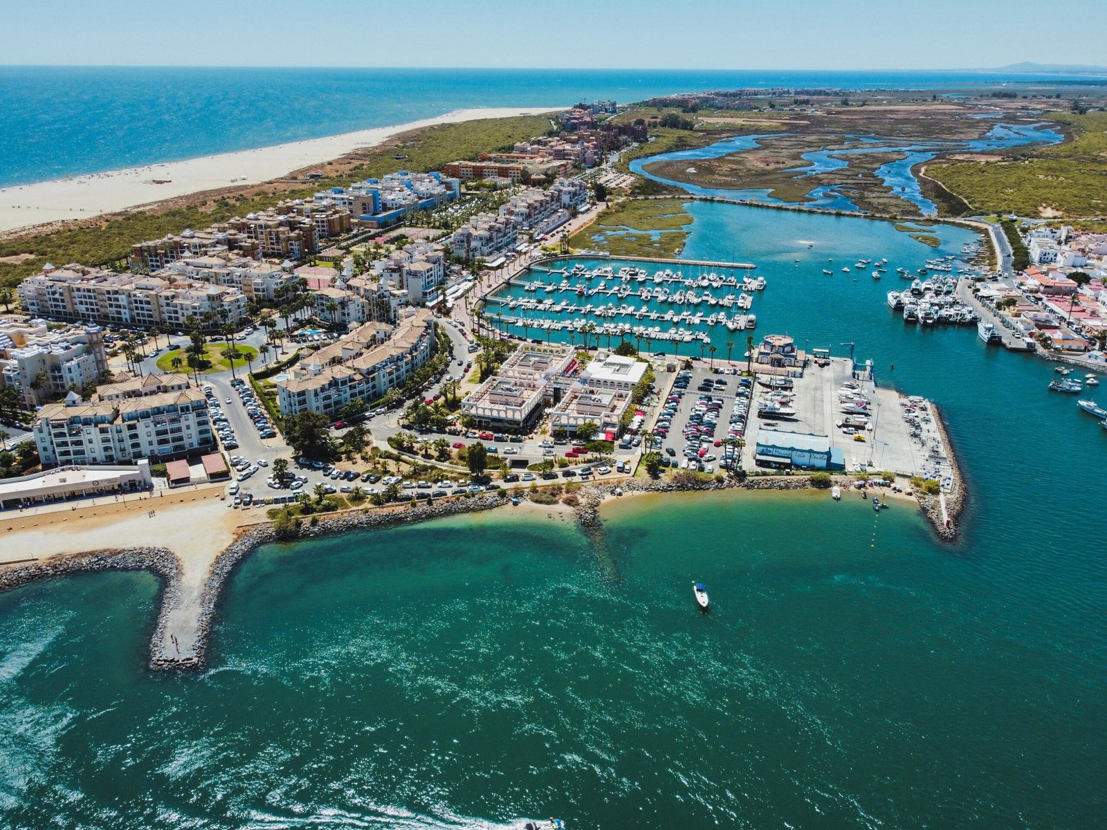 vista panoramica de isla cristina scaled