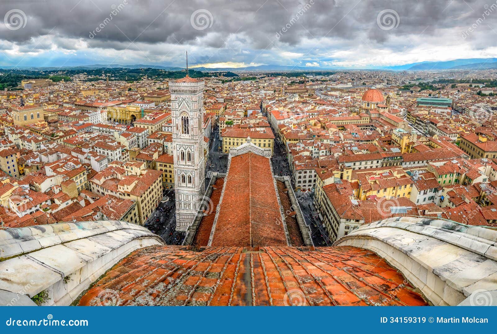 vista panoramica de la catedral de florencia