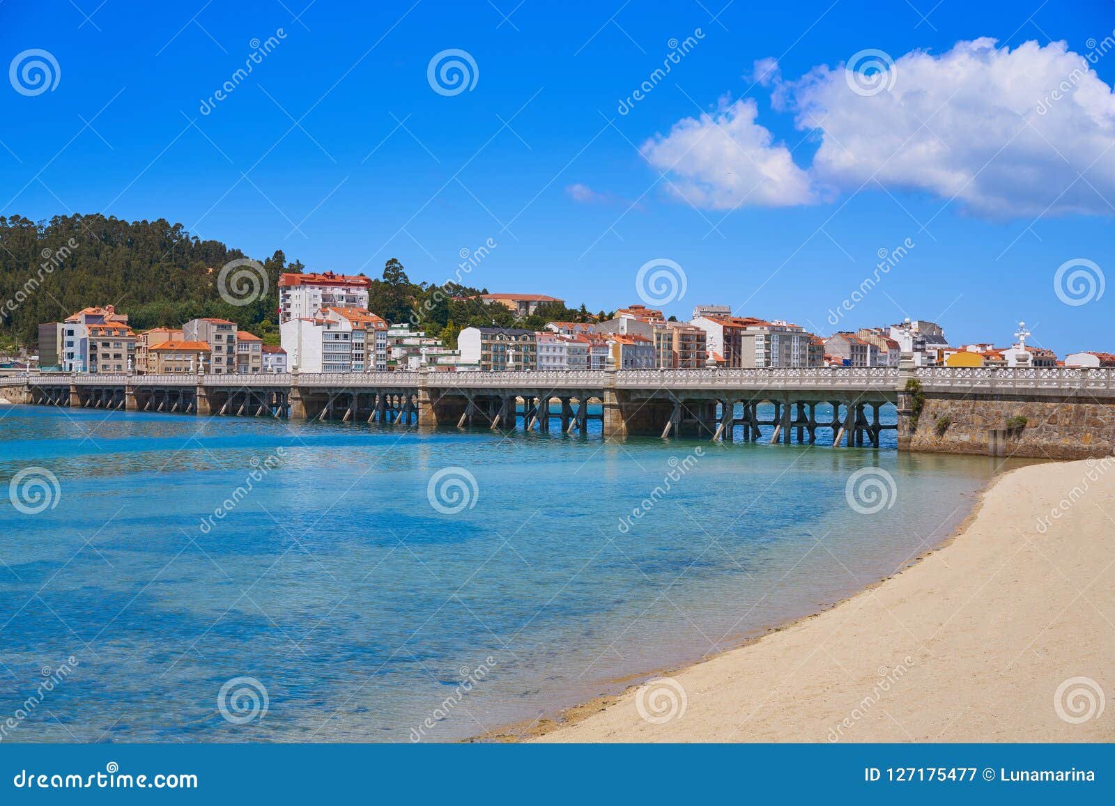 vista panoramica de la isla de la toja