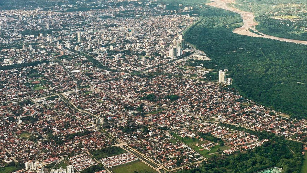 vista panoramica de santa cruz