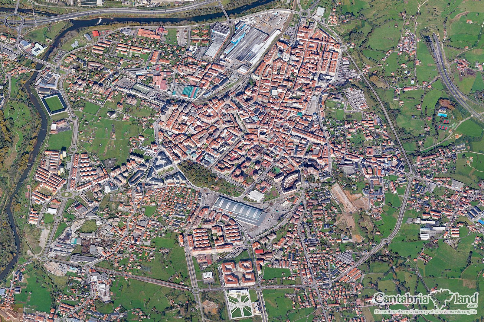 vista panoramica de torrelavega