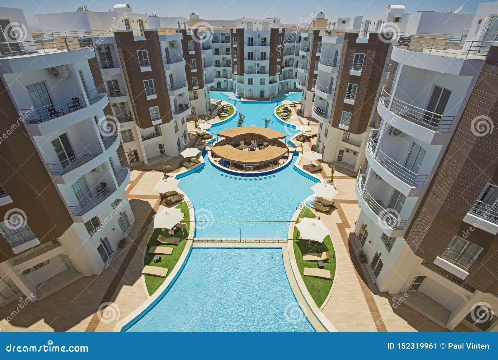 vista panoramica de un apartamento turistico