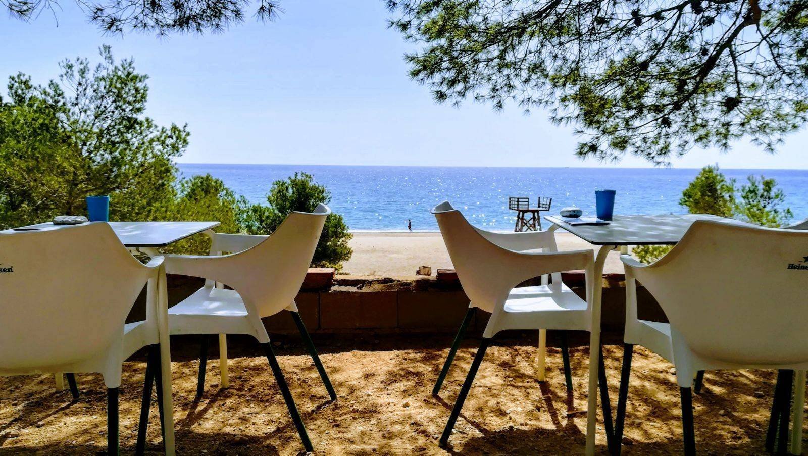 vista panoramica del camping el templo del sol