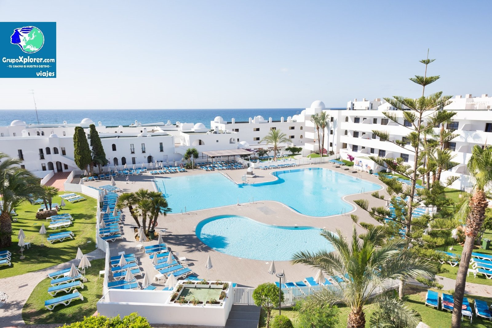 vista panoramica del complejo best pueblo indalo