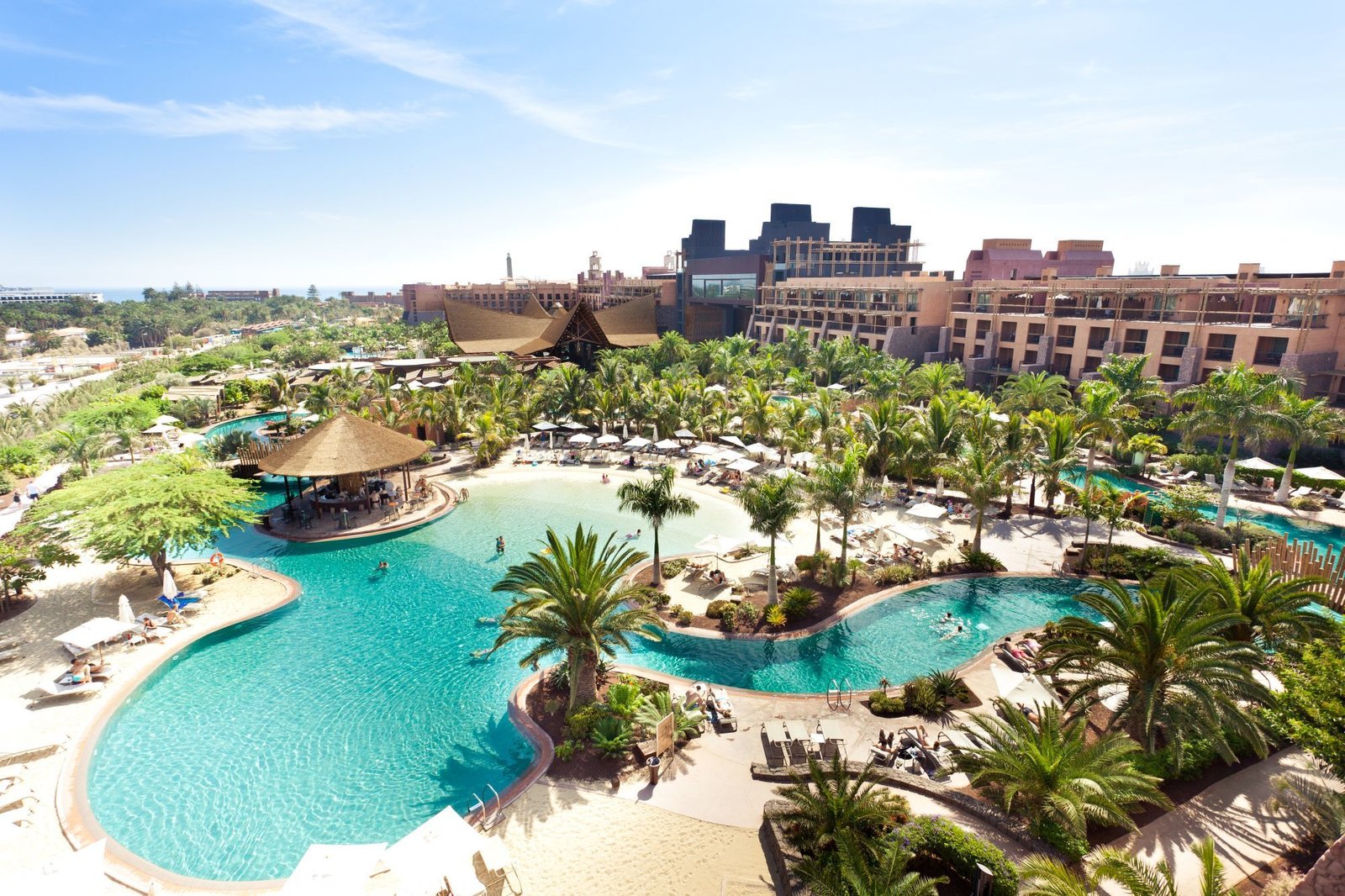 vista panoramica del hotel lopesan baobab