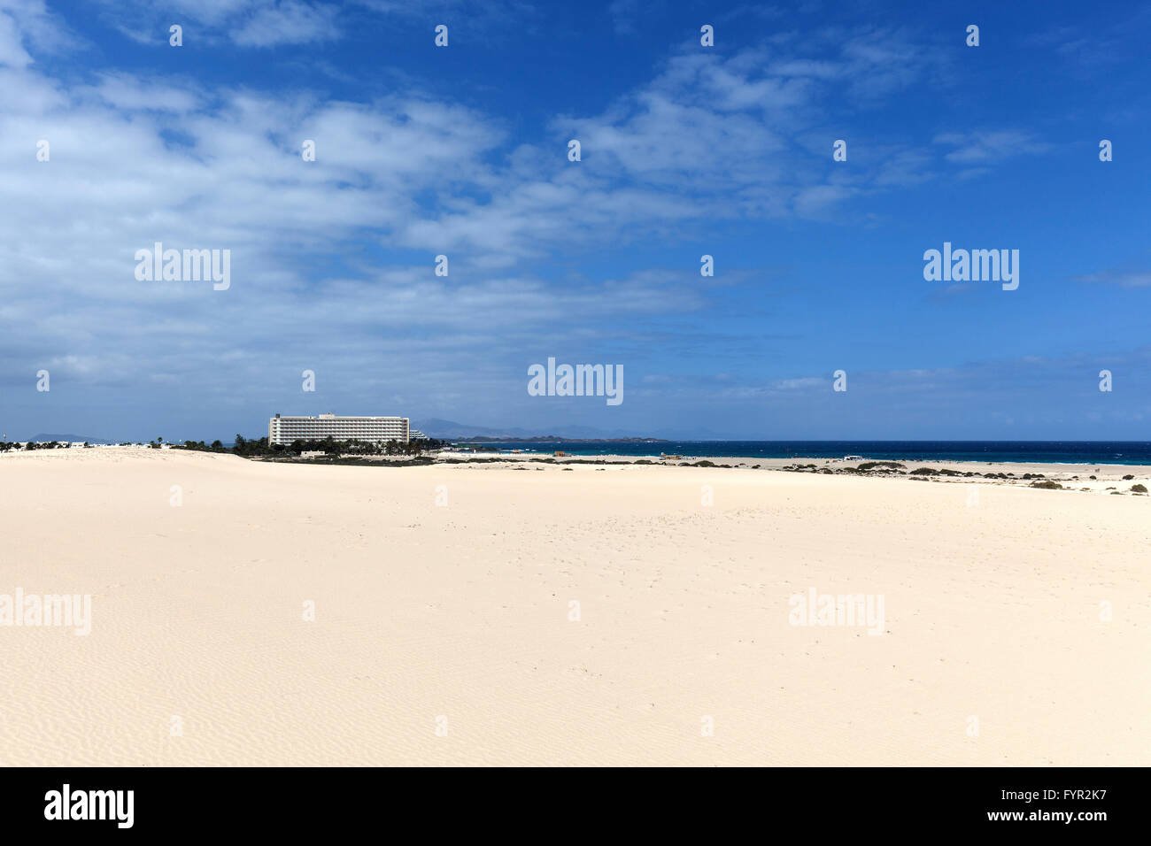 vista panoramica del melia dunas beach resort
