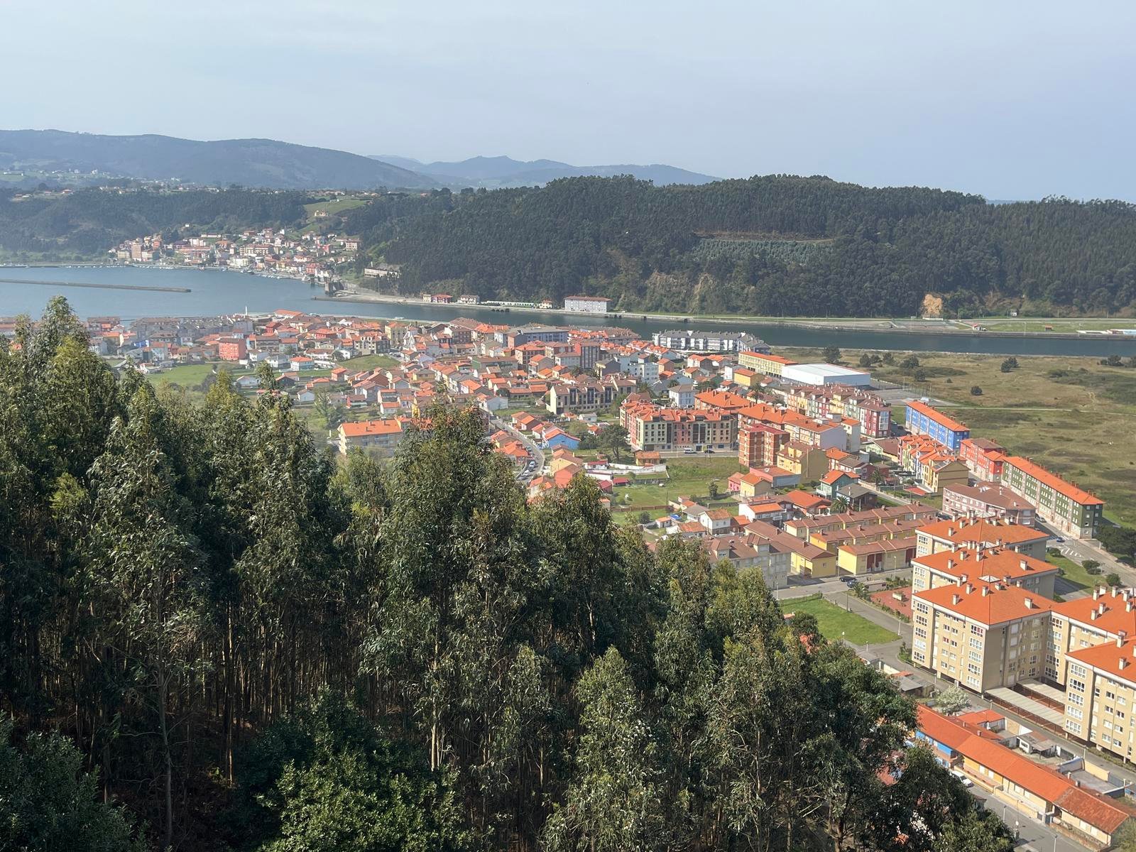vista panoramica del parador soto del barco