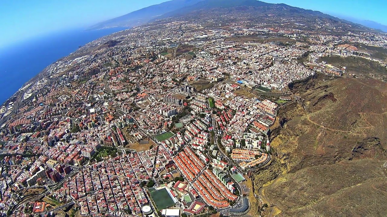 aeropuerto de santa cruz de tenerife panoramico