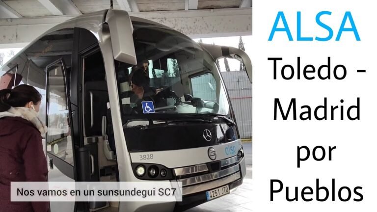 Cuáles son los horarios de autobuses Alsa de Toledo a Madrid