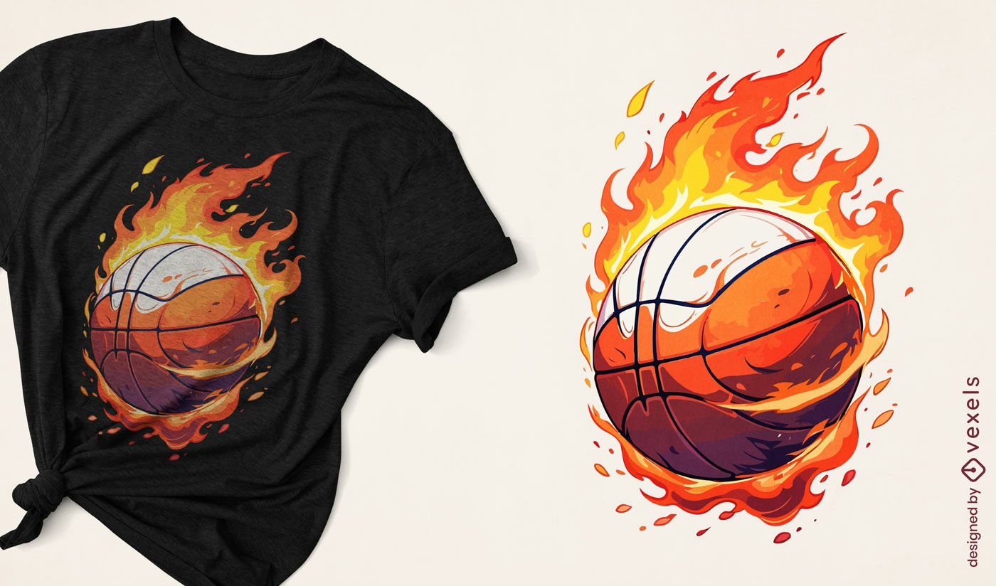 camisetas de futbol y baloncesto en accion
