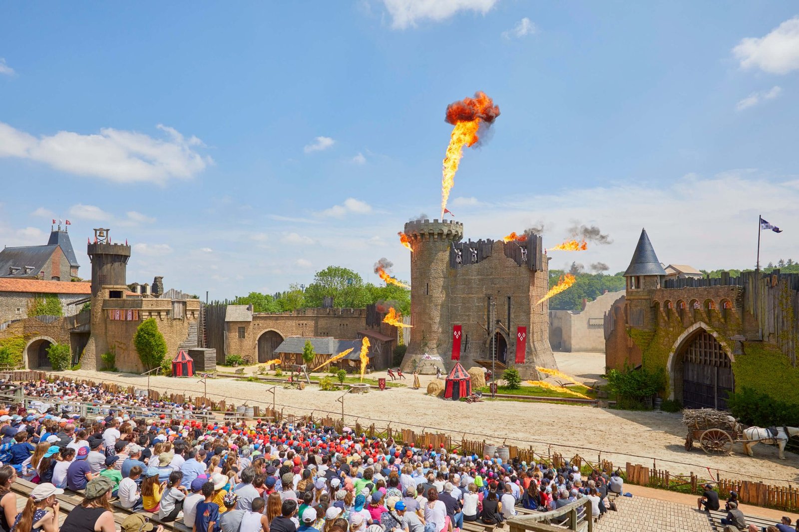 espectacular espectaculo en puy du fou