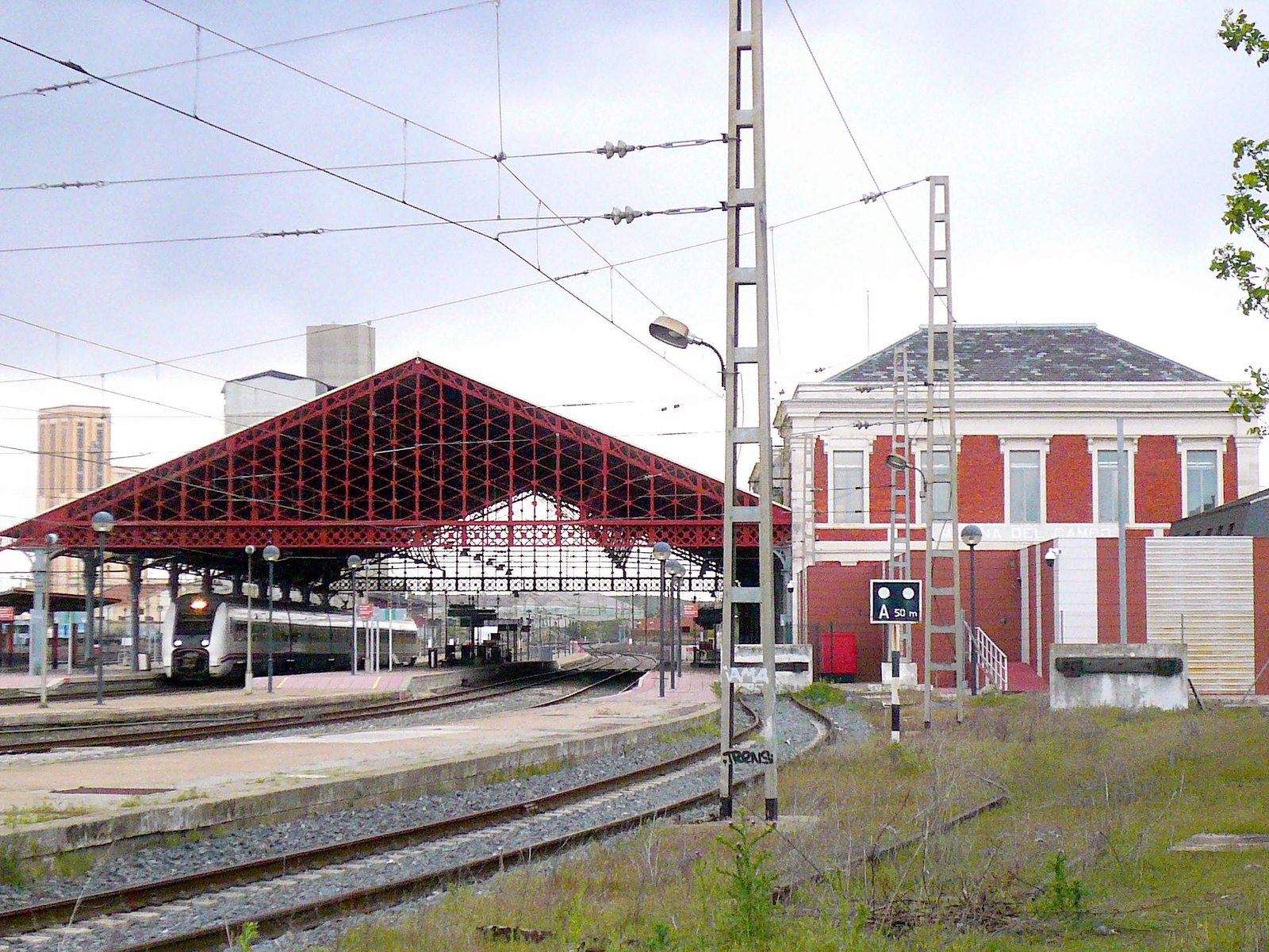 estacion de tren en medina del campo