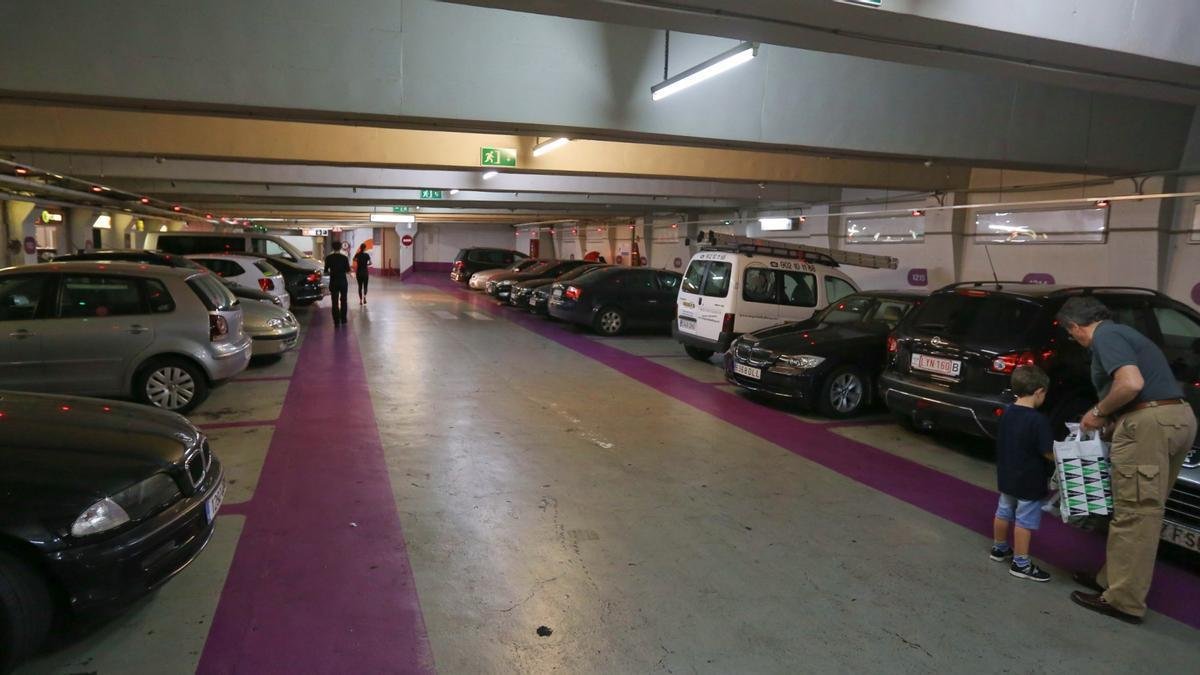 estacionamiento en plaza de cataluna barcelona