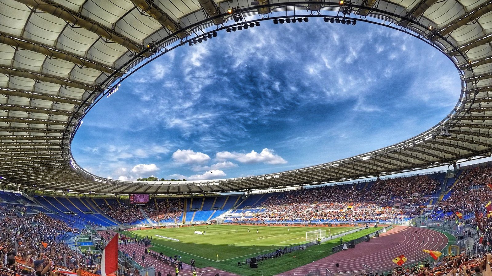 estadio olimpico de roma en todo su esplendor