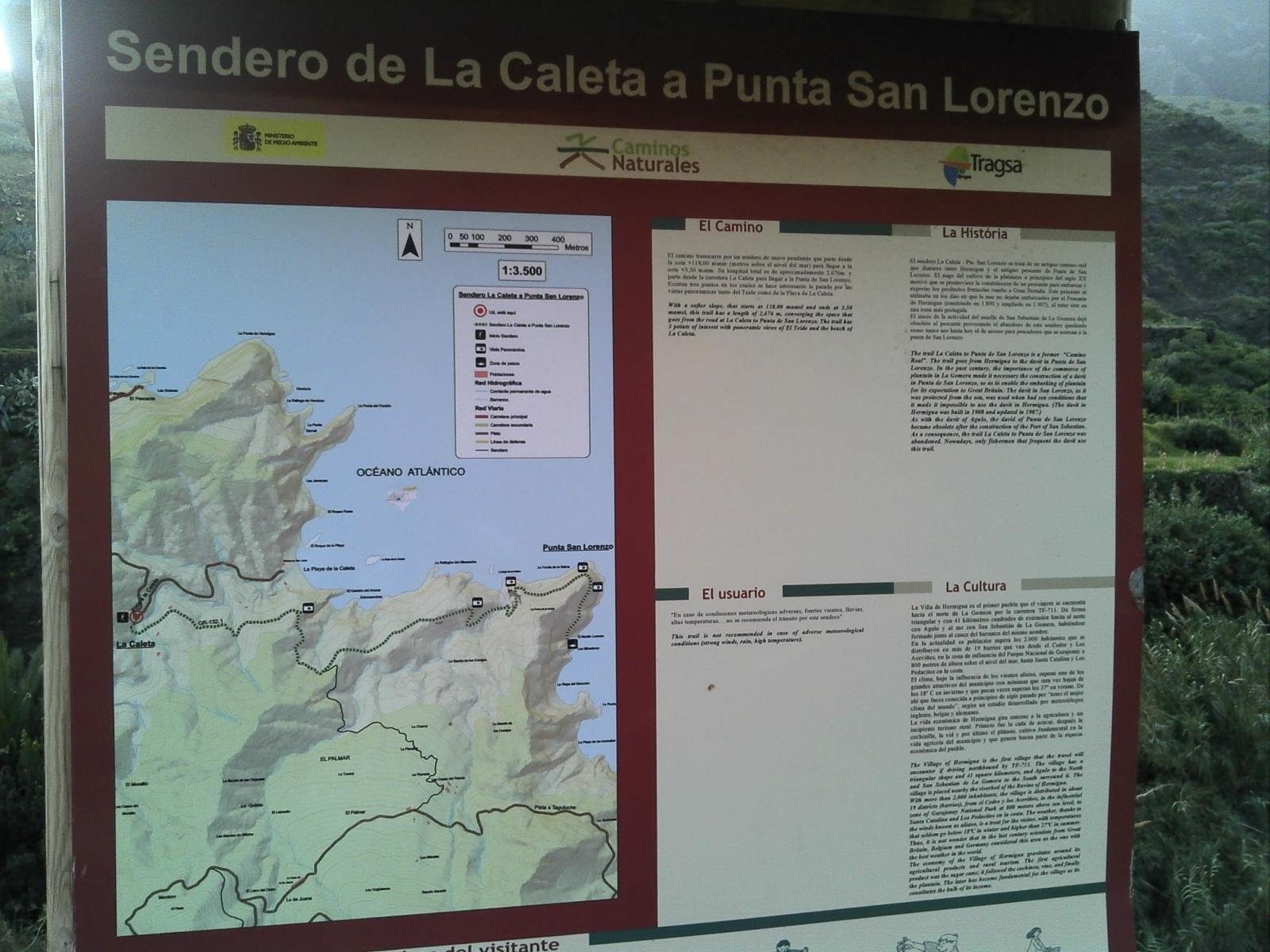 mapa de el palmar con puntos de interes