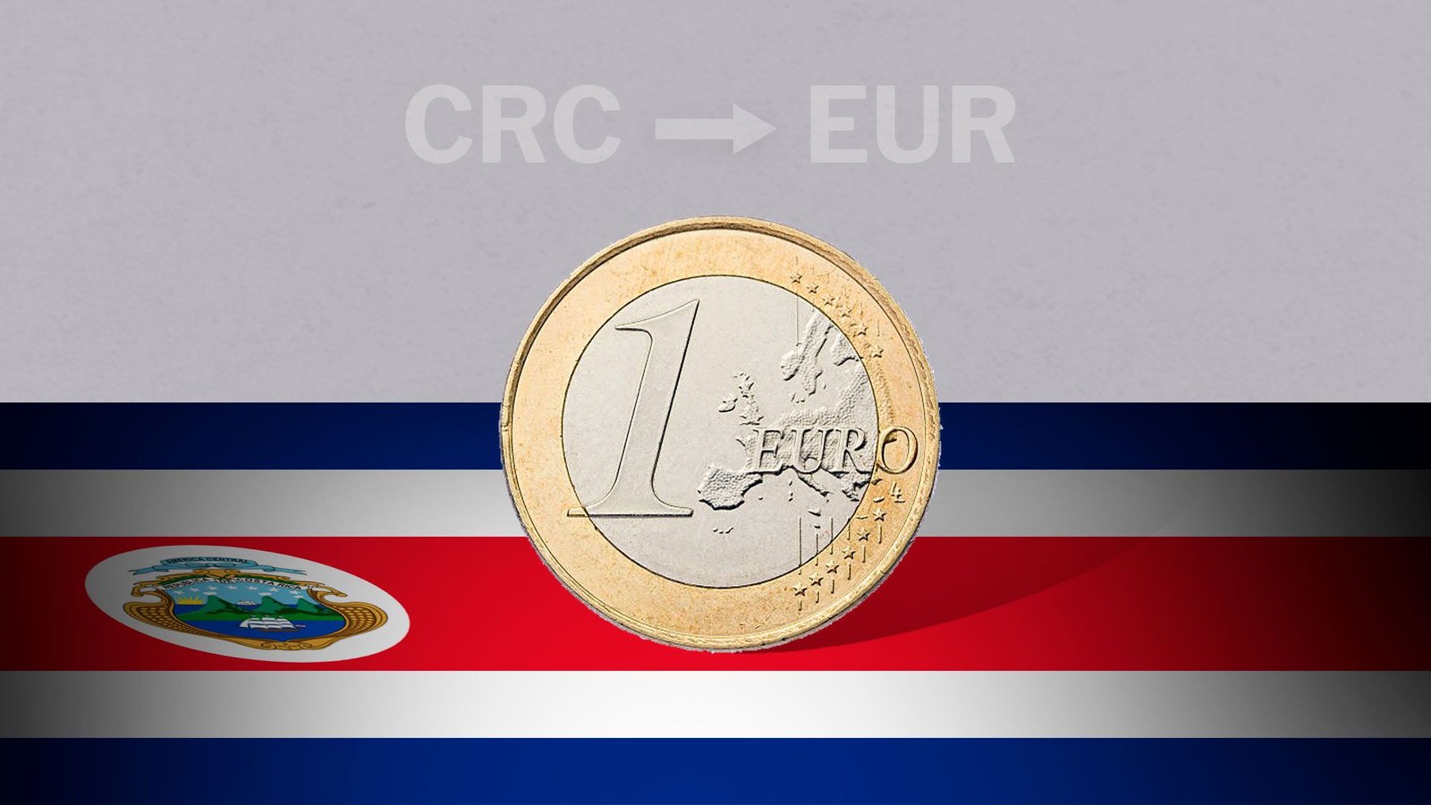moneda de euro y colon costarricense juntos