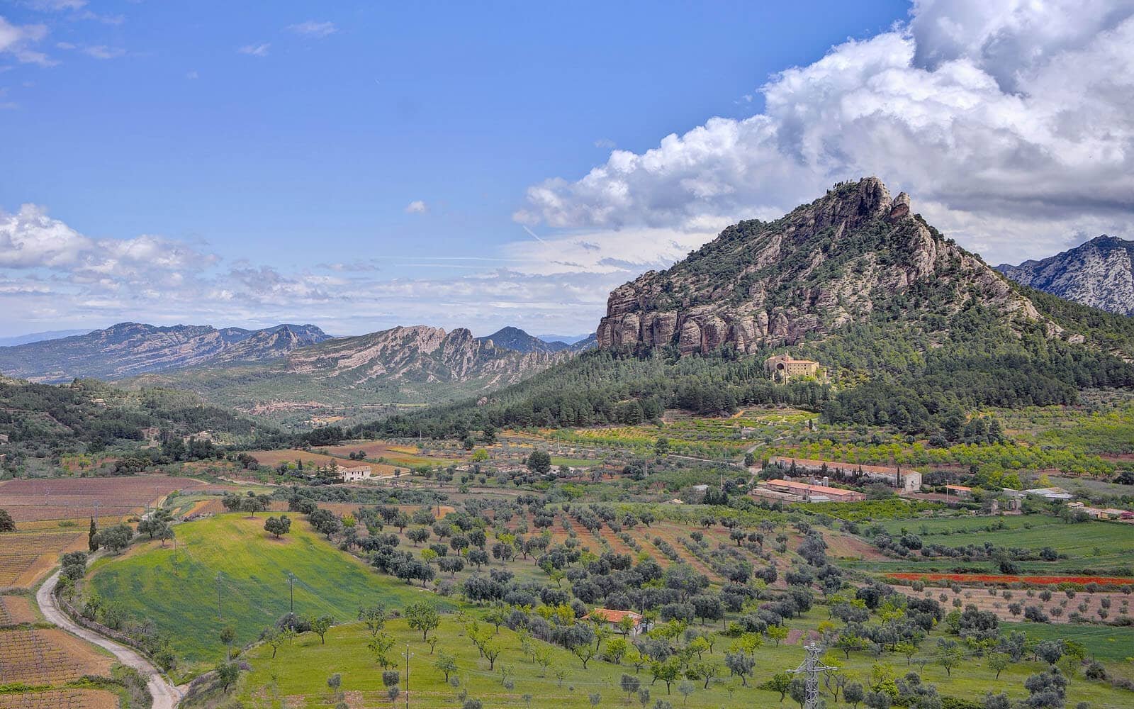 paisaje de horta de sant joan