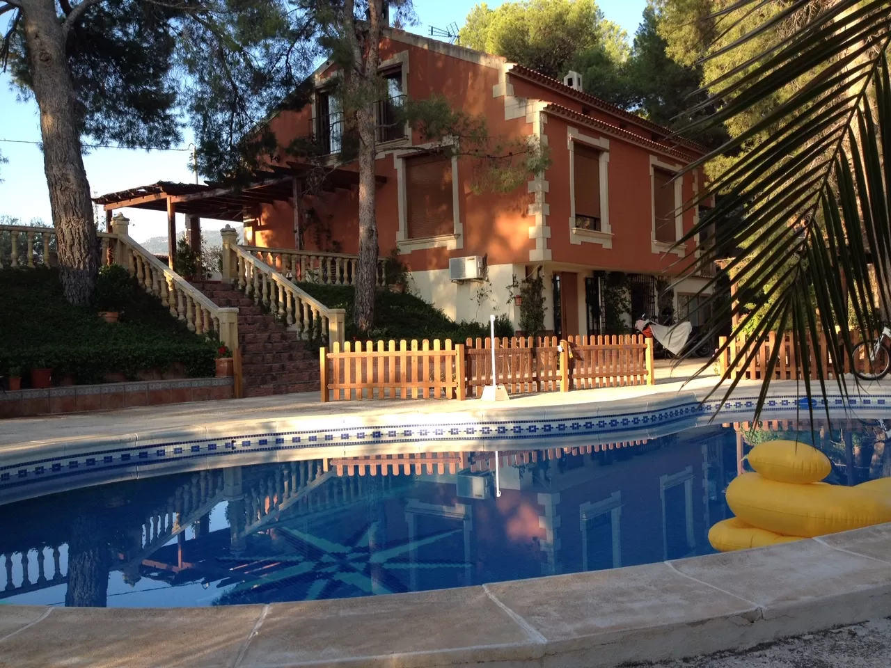 paisaje rural en el pinar de la loma