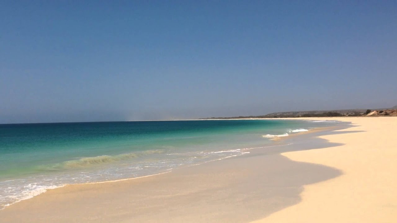 playa paradisiaca en cabo verde