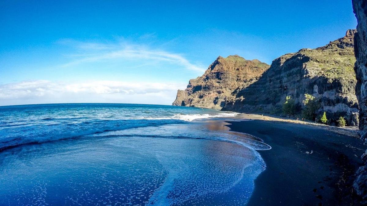 playa paradisiaca en gran canaria