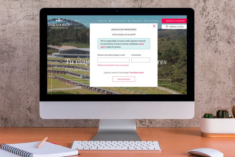 Cómo consultar los puntos de amigos de Paradores